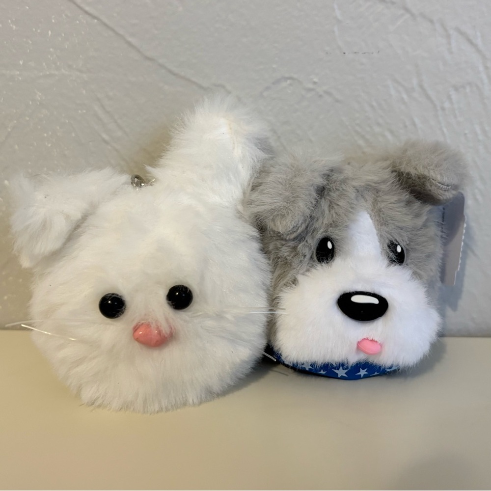 Bath & Body Works Pom Pom Bunny + Patriotic Dog Pocketbac Sanitizer Holders